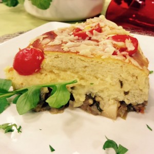 Torta de legumes fit sem farinha