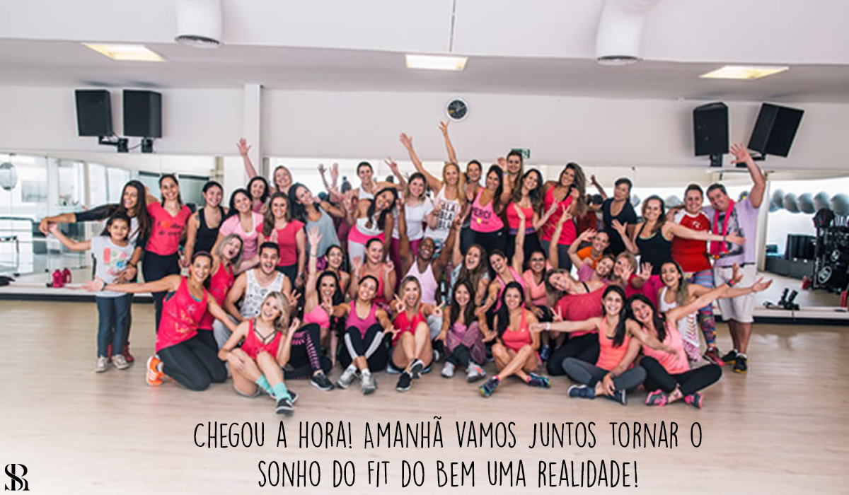 Chegou a hora! Amanhã vamos juntos tornar o sonho do Fit do Bem uma realidade!