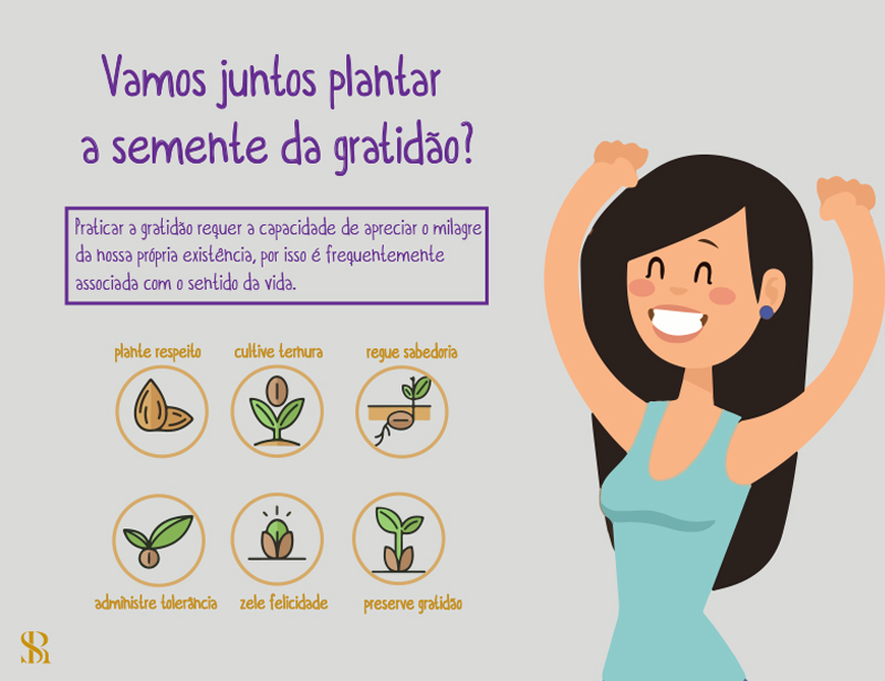 Vamos plantar a semente da gratidão ?