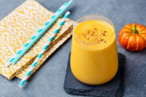 Mousse de abóbora com laranja