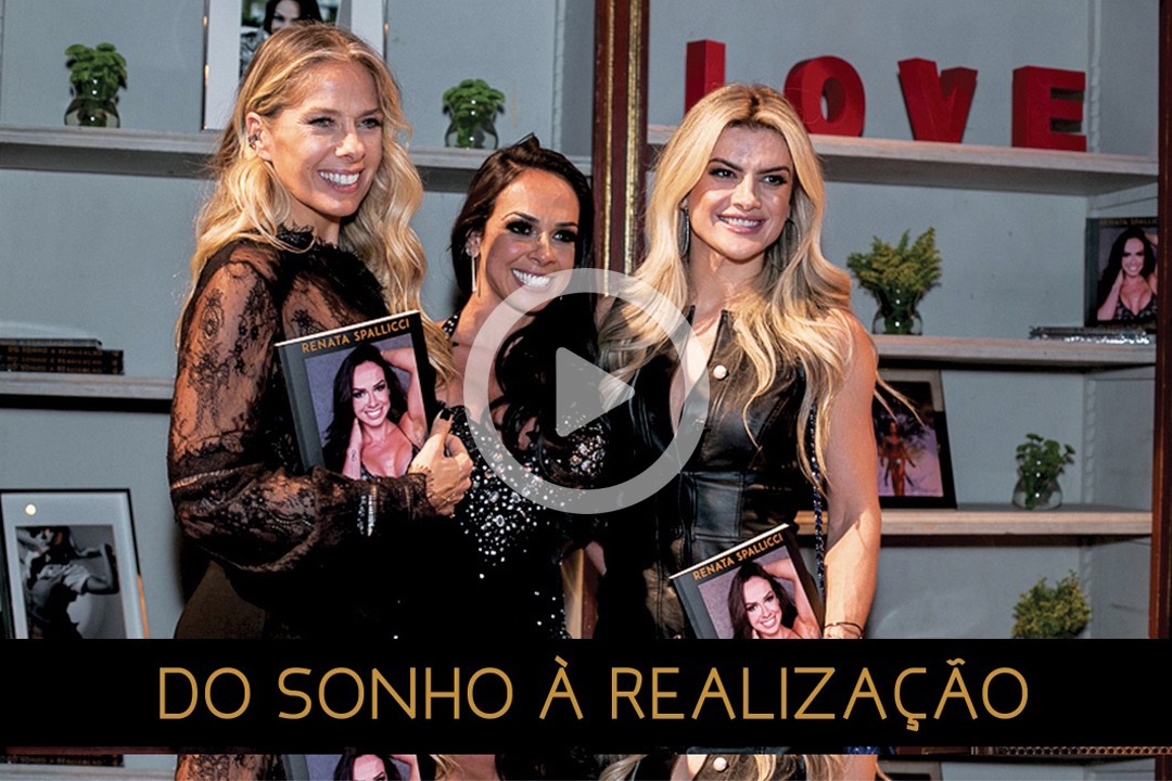 Renata Spallicci lança livro Do Sonho à Realização