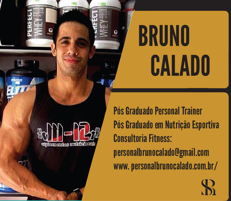 Veja o curriculo do personal trainer Bruno Calado