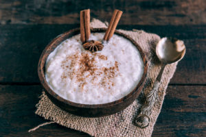 Arroz doce light