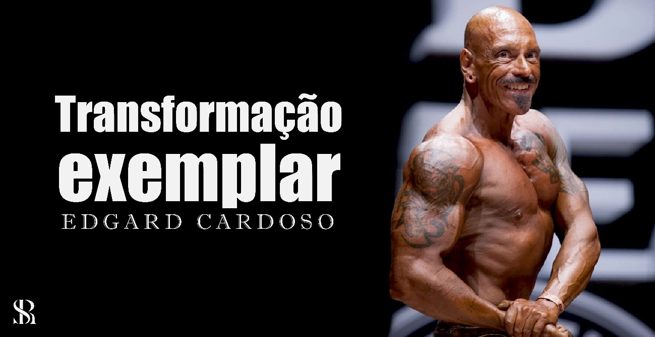 Veja a transformação que o fisiculturismo fez na vida do Edgard Cardoso