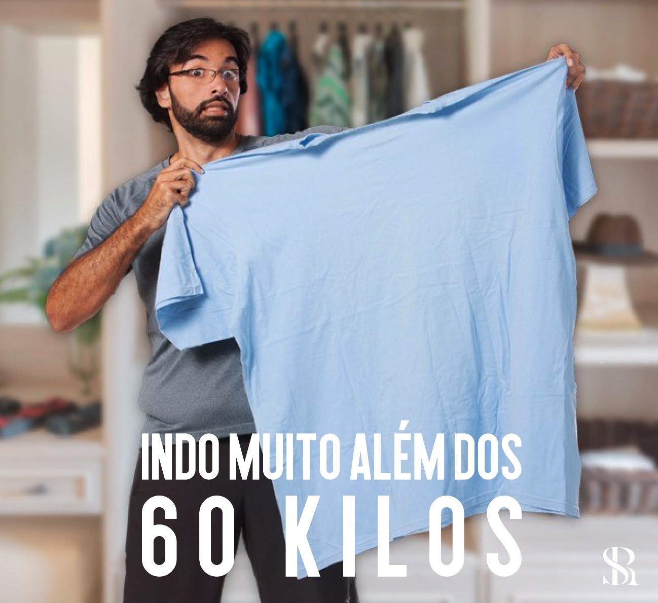 Fabiano Lacerda perdeu mais de 60KG em poucos meses