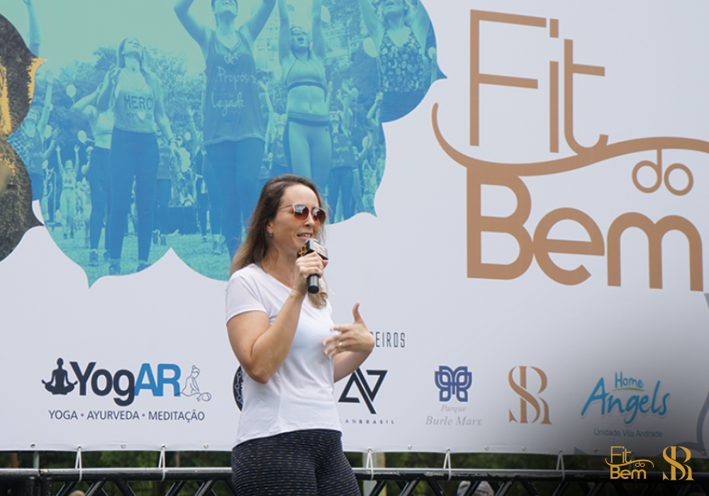 Roberta Omeltech palestra no evento Fit do Bem 2017