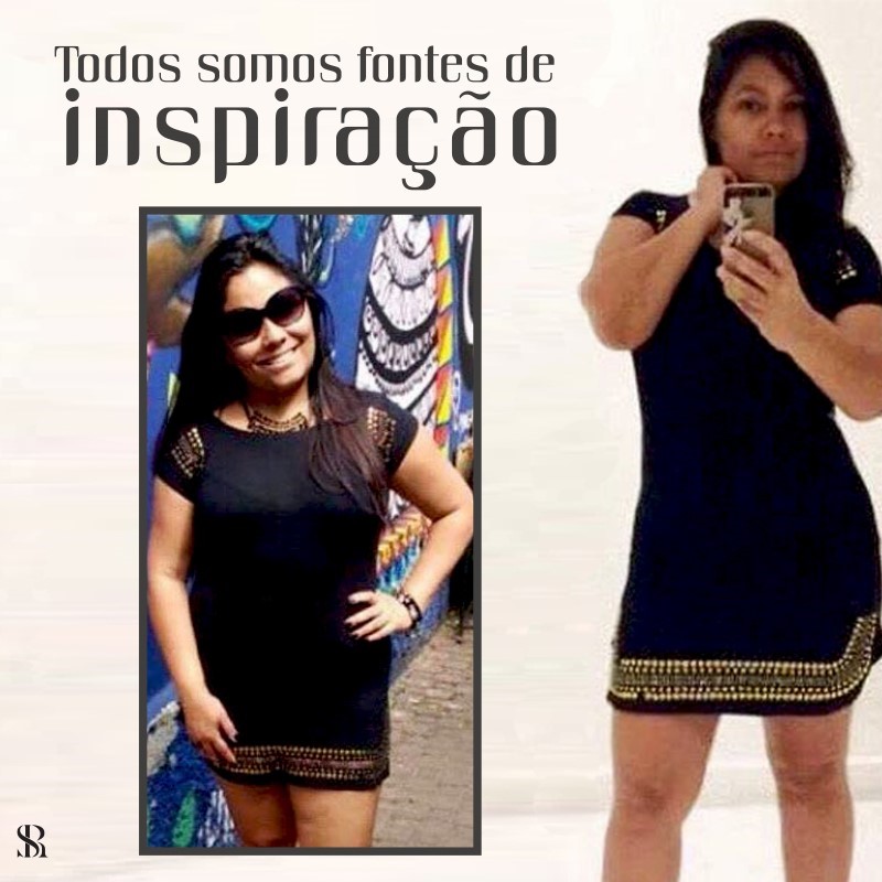 Antes e depois - Patricia Mendonça