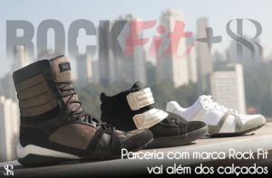 Parceria com marca Rock Fit vai além dos calçados