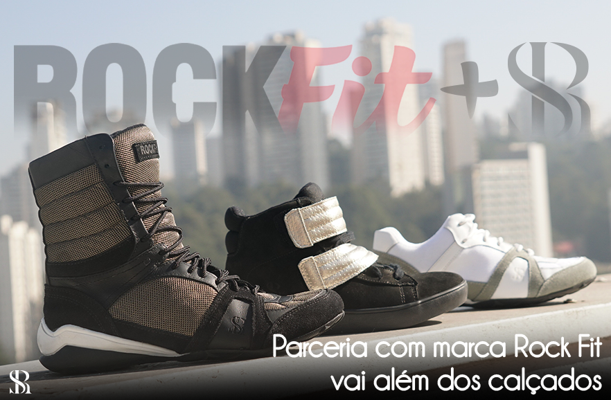 Linha de tênis Renata Spallicci e parceria Rock Fit