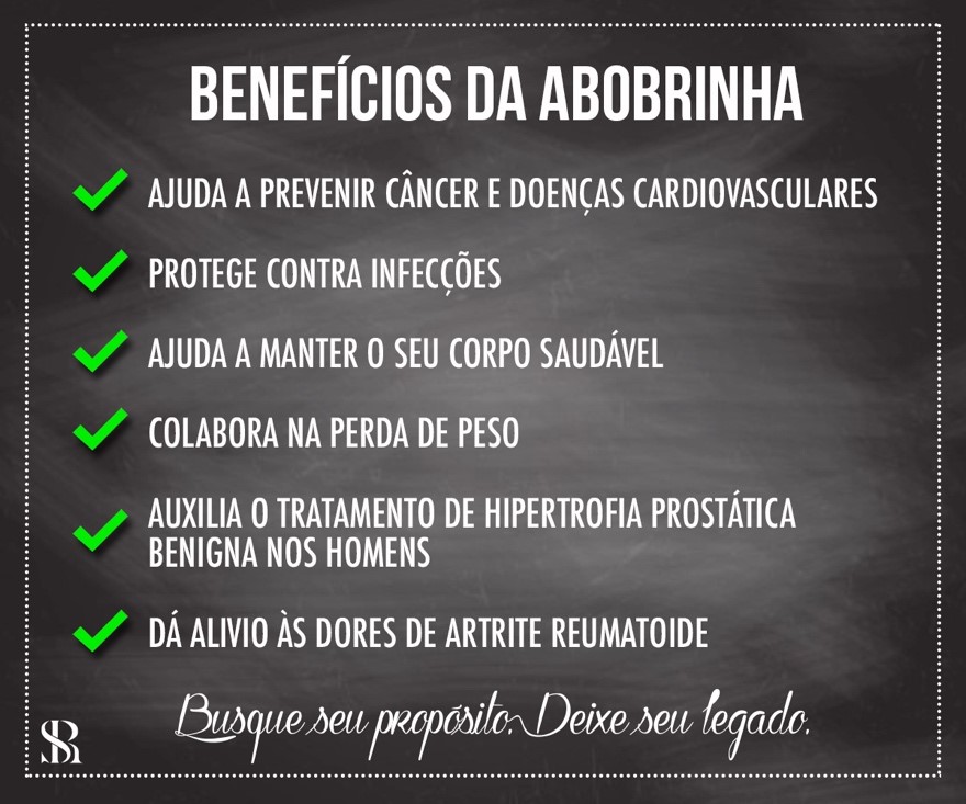 Benefícios da abobrinha