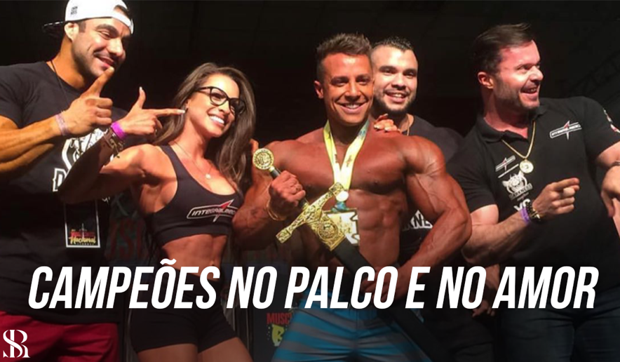 Diogo Montenegro e Bruna Ribeiro falam sobre ser um casal fitness