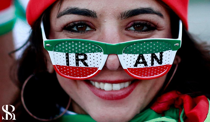 Mulher Iraniana vai aos jogos da Copa na Russia