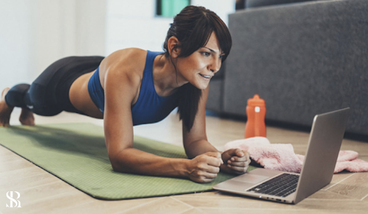 A força do fitness online